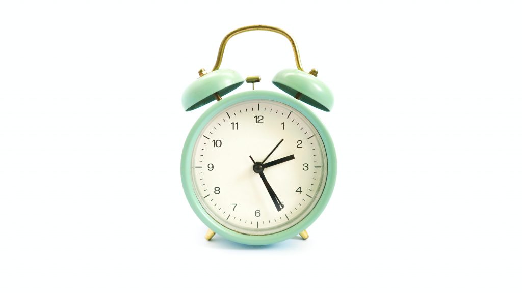 Setting Your Alarm Helps Secure Quiet-Time in the Morning