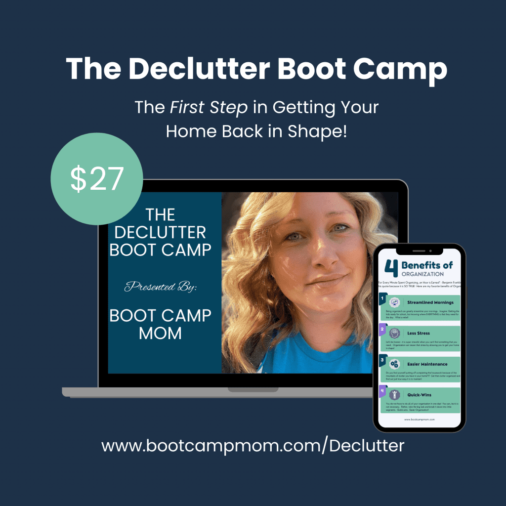 The Declutter Boot Camp course can help you hit all of those commonly cluttered areas of your home