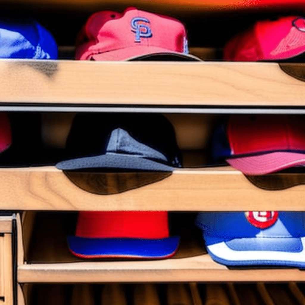 Storing hats in drawers is an option if you have the room