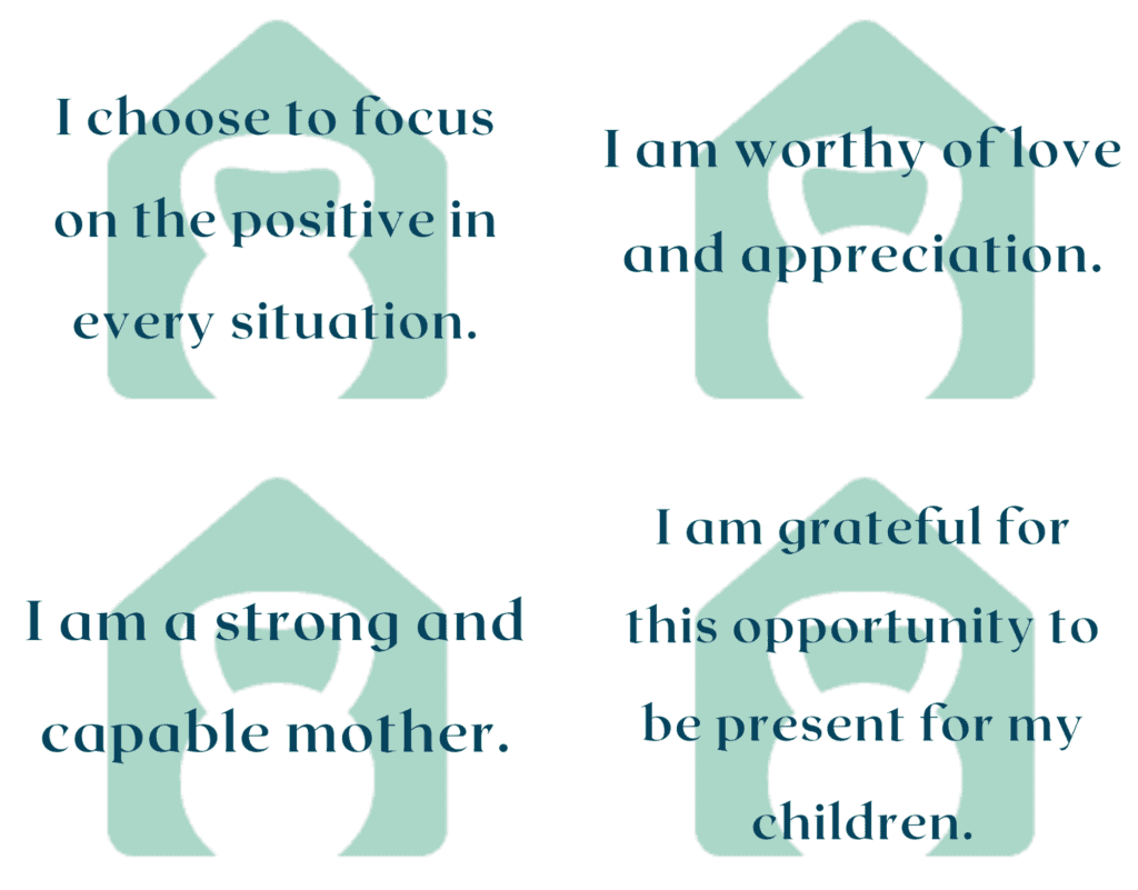 Sign up for our email list and download these SAHM affirmation cards!