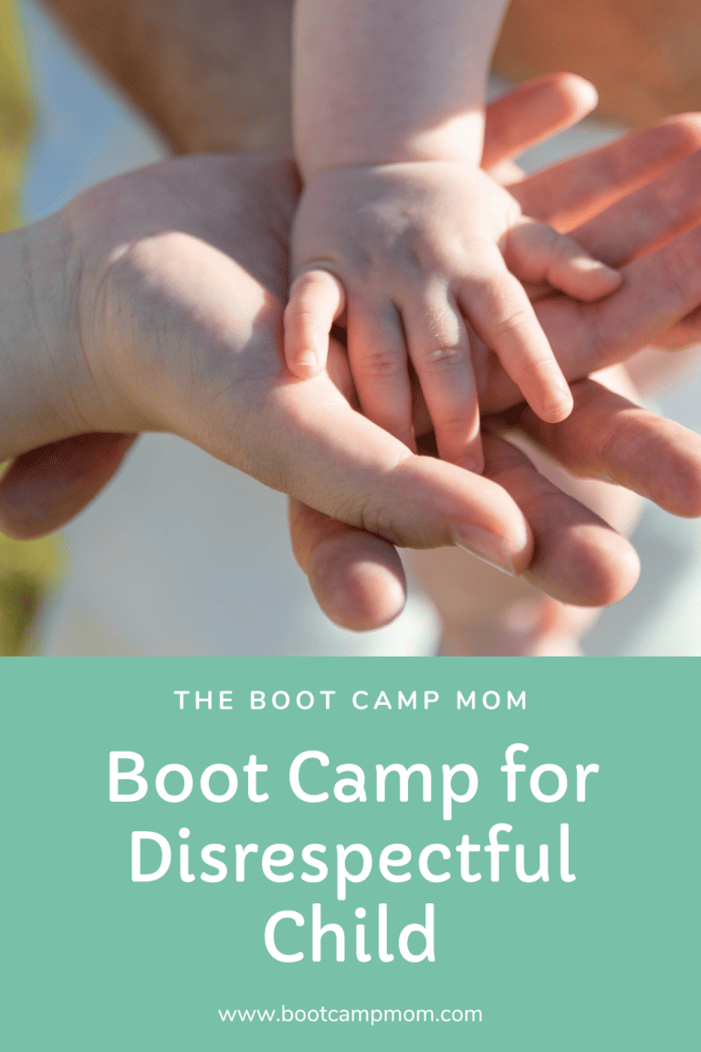 Boot Camp for  Disrespectul Child